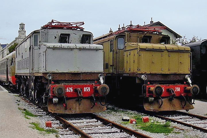 Wocheinerbahn… E 626-059, Campo Marzio